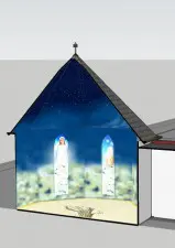 De Mariakapel, zoals deze er straks uit komt te zien.