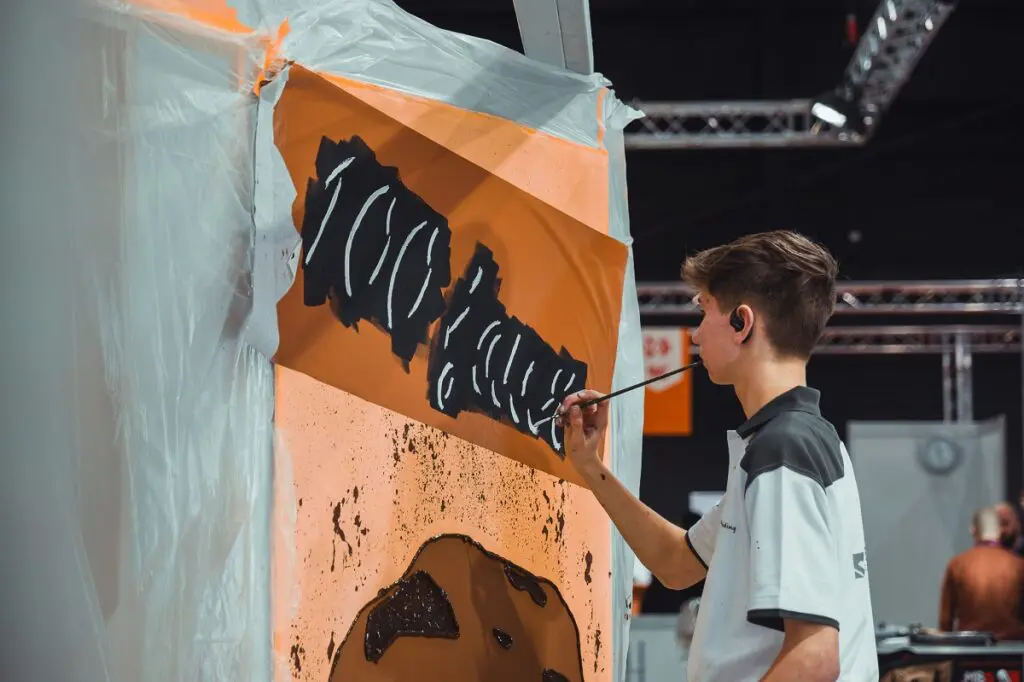 Sztef Olimulder tijdens de NK-finale