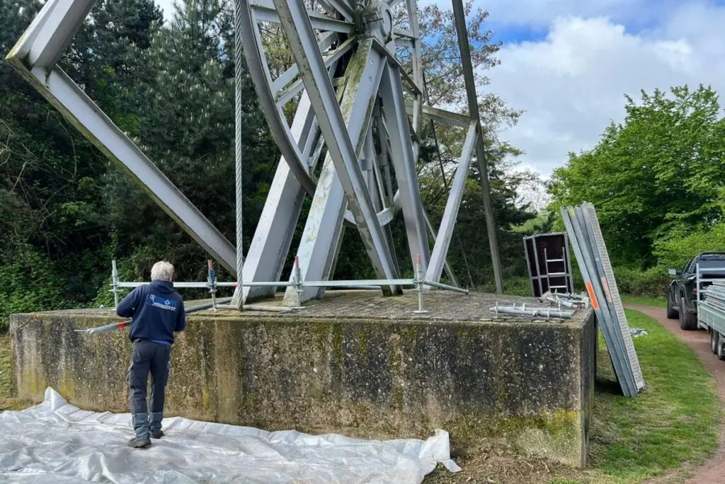 schachtwiel voor de klus