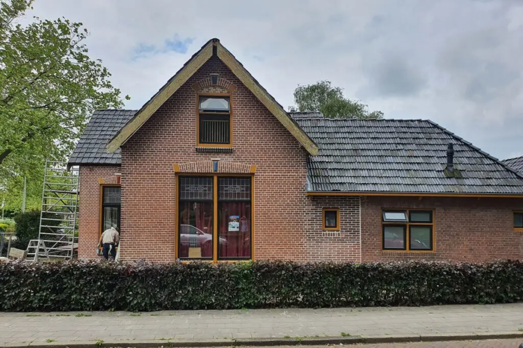 lijnolieverf reinigingsronde
