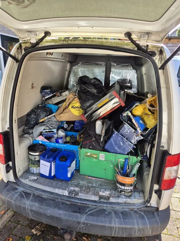 Chantal Hendriks bus van binnen