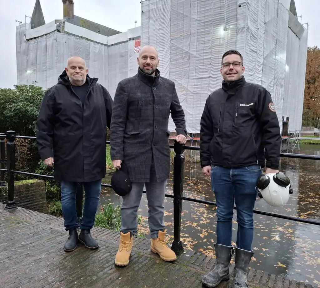Drie voormannen