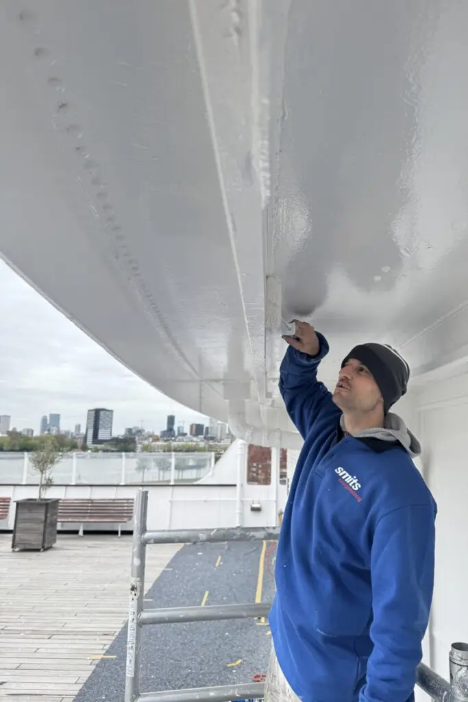 schilderen stoomschip Rotterdam