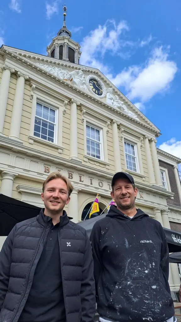 Vincent Somers (links) en Richard Timmermans