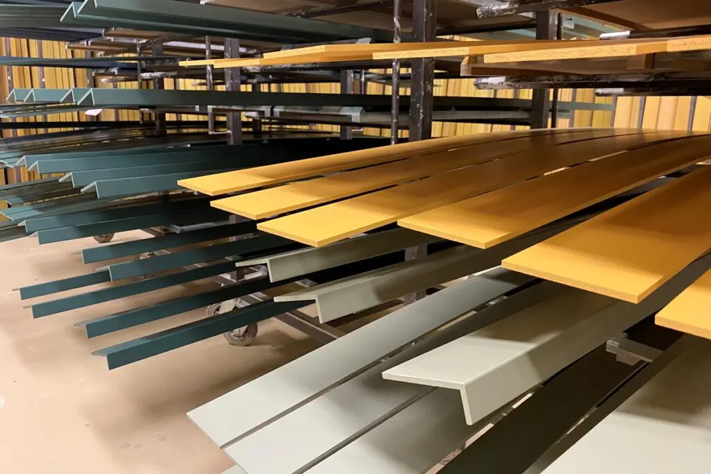 ventilerende dorpels op de plank