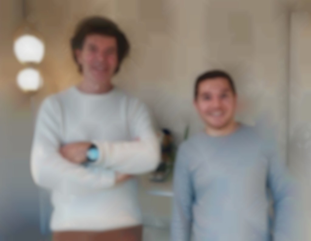 Leo Scholten (links) en Sander van den Berg