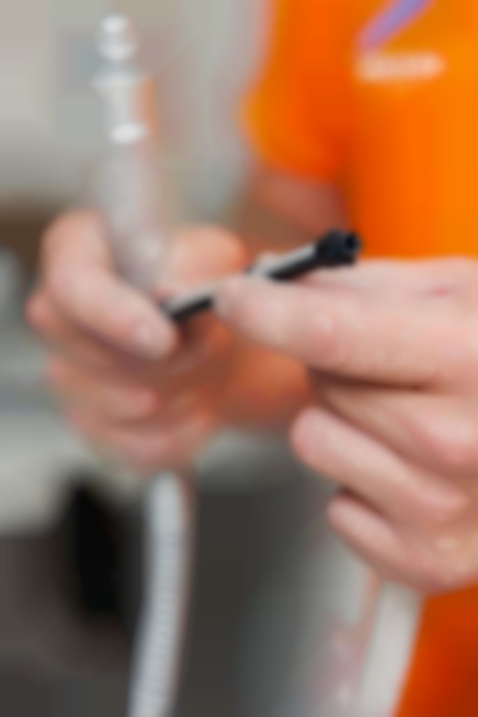 pistoolfilter schoon